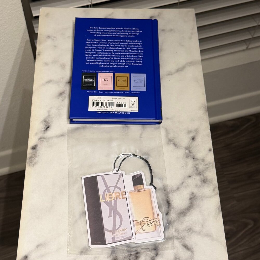 NEW YSL Little Guide to Style Book + Libre For Women Car Freshener Bundle - Picture 2 of 2
